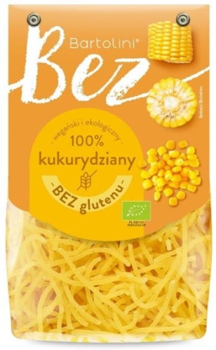 5901902004606 Makaron kukurydziany  krajanka (filini) BEZGL. BIO 250g BARTOLINI