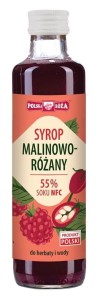 Syrop malinowo-różany 250 ml POLSKA RÓŻA