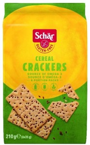 Cereal crackers- krakersy wieloziarniste BEZGL. 210 g SCHAR