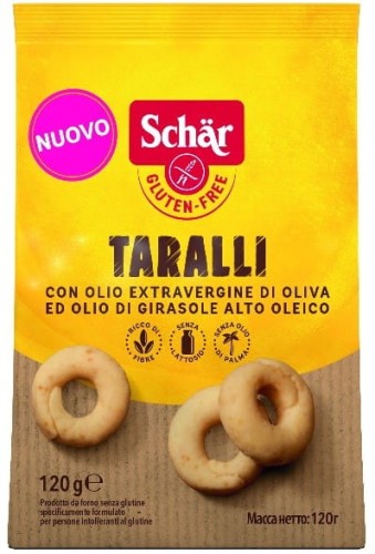 8008698036358 Taralli- przekąska z oliwą z oliwek BEZGL. 120 g SCHAR