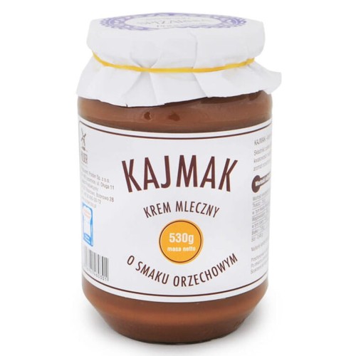 5906961460301 Kajmak o smaku orzechowym słoik Polder 530g