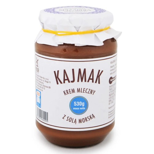 5906961460295 Kajmak z solą morską słoik Polder, 530g
