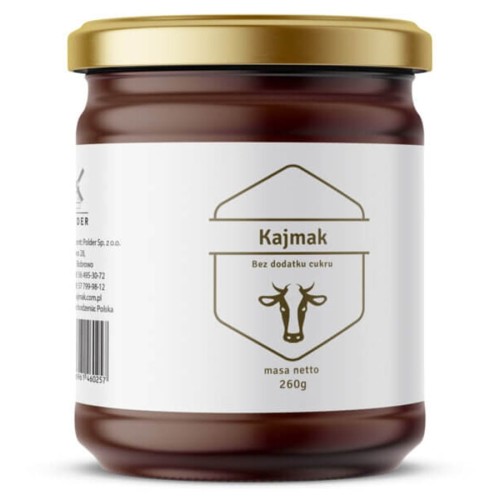 5906961460257 Kajmak bez dodatku cukru Polder, 260g