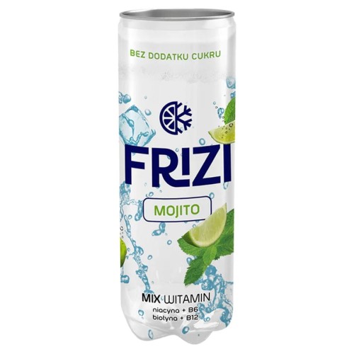 5905858064028 Napój owocowy lekko gazowany z dodatkiem witamin Mohito Frizi, 330ml