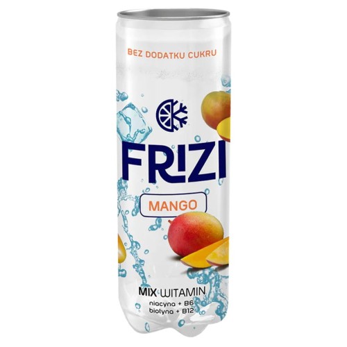 5905858064004 Napój owocowy lekko gazowany z dodatkiem witamin Mango Frizi, 330ml