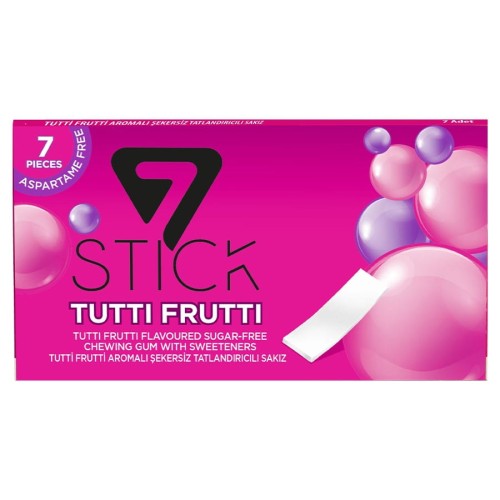 8681259507865 Guma 7 STICK Tutti frutti Ceremony, 14,5g