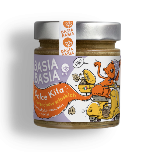 5905279740259 Krem z orzechów włoskich Dolce Kita 200 g Basia Basia - Alpi