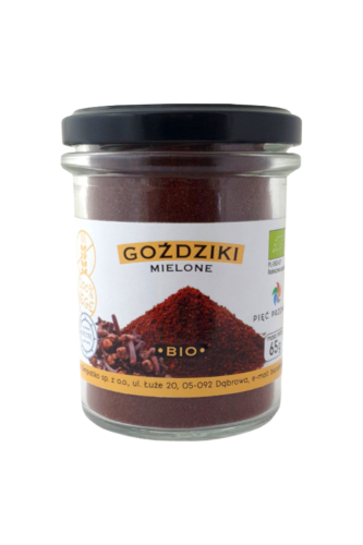 5902837812243 Goździki mielone bezglutenowe BIO 65 g - Pięć Przemian
