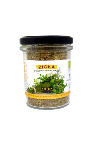 5902837812281 Zioła prowansalskie bezglutenowe BIO 30 g - Pięć Przemian