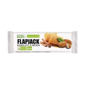 Baton Flapjack migdałowy z miodem 40 g BIO NATURAL BARS
