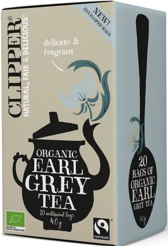 5021991941580 HERBATA CZARNA EARL GREY FAIR TRADE BIO (20 x 2 g) 40 g - CLIPPER
