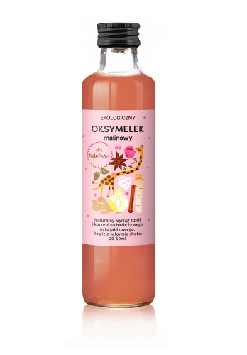 5905454258869 OKSYMELEK MALINOWY DLA BĄBELKÓW BIO 250 ml - DELIKATNA (ZAKWASOWNIA)