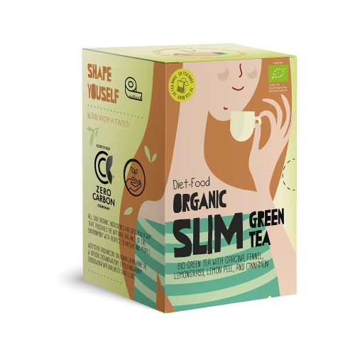 5903933644196 HERBATA ZIELONA NA ODCHUDZANIE (SLIM GREEN) BIO (20 x 1,5 g) 30 g - DIET-FOOD