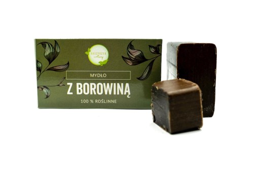 5907582695516 MYDŁO W KOSTCE Z BOROWINĄ 100 g - KOSZYCZEK NATURY
