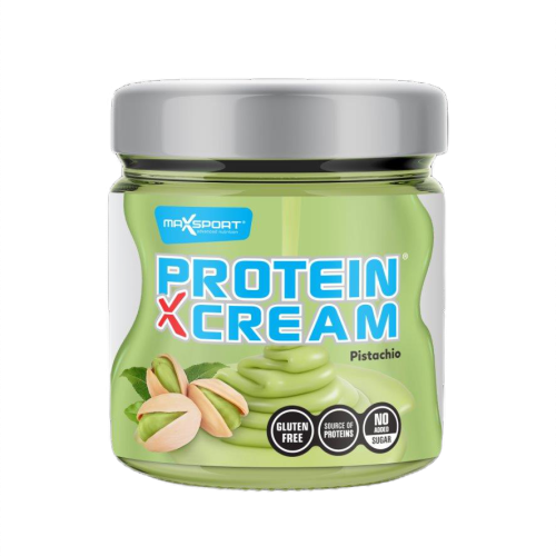 8588009163633 KREM PROTEINOWY PISTACJOWY BEZ DODATKU CUKRU BEZGLUTENOWY 200 g - MAXSPORT