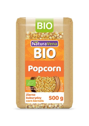 5906750252711 POPCORN (ZIARNO KUKURYDZY) BIO 500 g - NATURAVENA