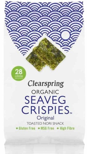 5021554005278 Chipsy z alg morskich nauralne Seaveg BEZGL. BIO 4 g
