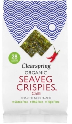 5021554005315 Chipsy z alg morskich o smaku chili Seaveg BEZGL. BIO 4 g