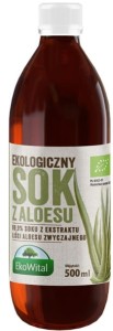 Sok z aloesu BIO 500ml EKOWITAL