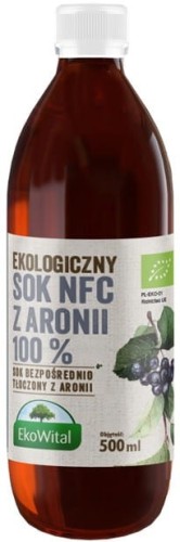5908249979444 Sok z aronii BIO 100% 500ml