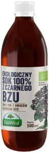Sok z czarnego bzu BIO 500ml EKOWITAL