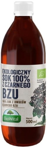 5908249979451 Sok z czarnego bzu BIO 500ml
