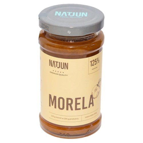 5906395437351 Konfitura morelowa bez dodatku cukru 125% Natjun, 240g