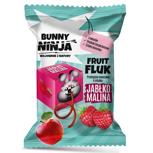 5902444124821 Przekąska owocowa o smaku jabłko-malina Fruit Fluk, 15 g