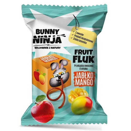 5902444124807 Przekąska owocowa o smaku jabłko-mango Fruit Fluk, 15 g