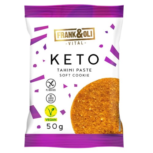 5900316552604 Miękkie ciasteczko z pastą sezamową Tahini Frank&Oli, 50g