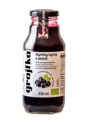 5906058141007 SYROP Z ARONII BIO 330 ml - GRAJFKA