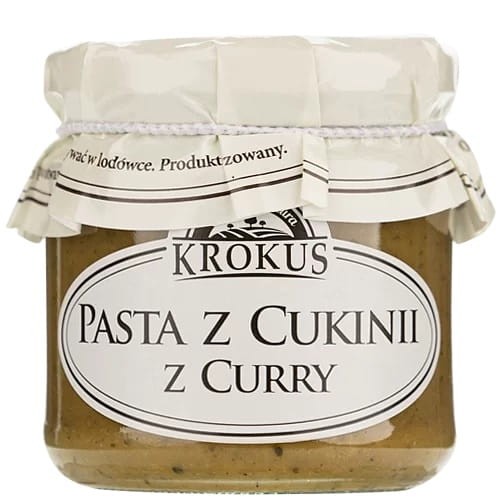 5906732624604 PASTA Z CUKINII I CIECIERZYCY Z CURRY BEZGLUTENOWA 180 g - KROKUS