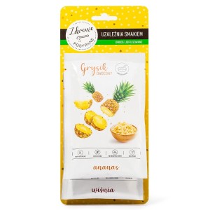 Owoce liofilizowane w grysiku set żółty Zdrowo Posypane, 14g