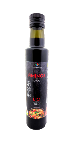 5902837812496 Aminos kokosowy BIO 250 ml - Pięć Przemian