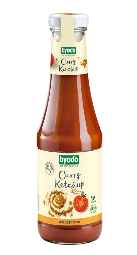 4018462157107 KETCHUP Z CURRY BEZGLUTENOWY BIO 500 ml - BYODO
