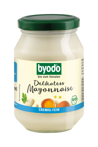 4018462158005 MAJONEZ DELIKATNY BEZGLUTENOWY BIO 250 ml - BYODO