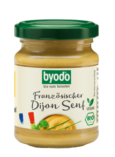 4018462161906 MUSZTARDA DIJON BEZGLUTENOWA BIO 125 ml - BYODO