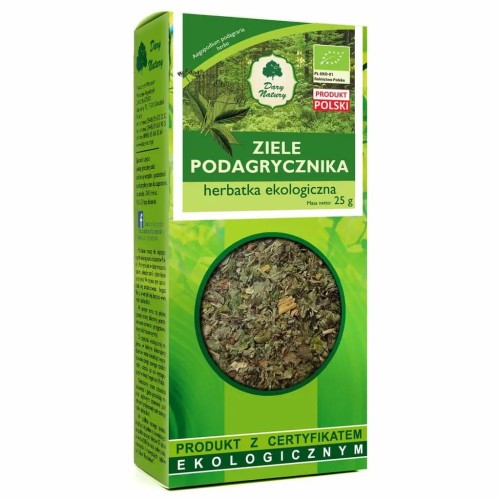 5904538031633 HERBATKA ZIELE PODAGRYCZNIKA BIO 25 g - DARY NATURY
