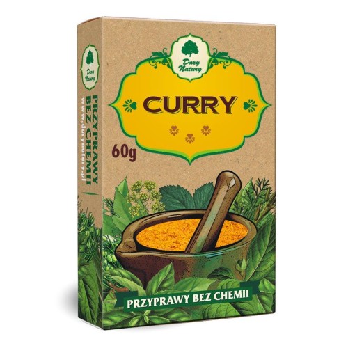 5902741001412 CURRY 60 g - DARY NATURY
