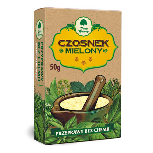 5902741003058 CZOSNEK MIELONY 50 g - DARY NATURY