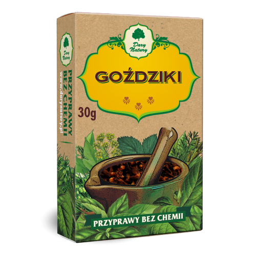 5902741001771 GOŹDZIKI CAŁE 30 g - DARY NATURY