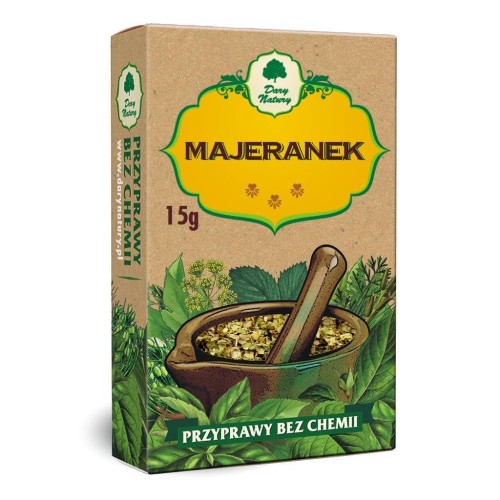 5902741001238 MAJERANEK 15 g - DARY NATURY