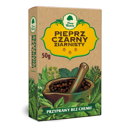 5902741001207 PIEPRZ CZARNY ZIARNISTY 50 g - DARY NATURY