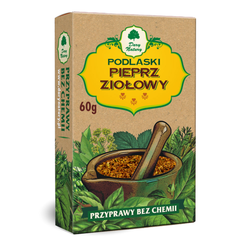 5902741001269 PIEPRZ ZIOŁOWY (PODLASKI) 60 g - DARY NATURY