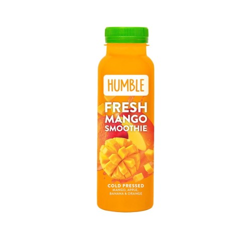 6430054834506 SMOOTHIE JABŁKO - MANGO - BANAN - POMARAŃCZA TŁOCZONE NA ZIMNO 250 ml - HUMBLE