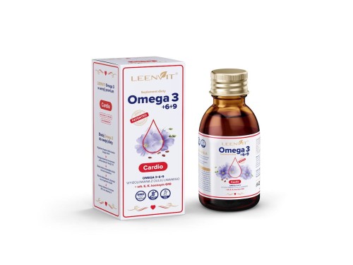 5903041050056 OLEJ OMEGA 3,6,9 CARDIO 125 ml - LEENVIT