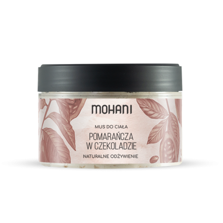 5902802721679 MUS DO CIAŁA POMARAŃCZA W CZEKOLADZIE ODŻYWIENIE 200 ml - MOHANI