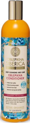 4744183010123 ODŻYWKA DO WŁOSÓW NORMALNYCH I TŁUSTYCH GŁĘBOKIE OCZYSZCZENIE I PIELĘGNACJA 400 ml - NATURA SIBERICA (OBLEPIKHA)