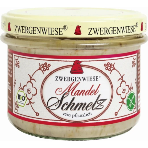 4019736018087 SMALCZYK WEGAŃSKI Z MIGDAŁAMI BEZGLUTENOWY BIO 150 g - ZWERGENWIESE