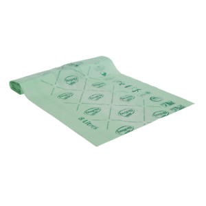 WORKI NA ODPADY BIO I ZMIESZANE 8 L 25 szt KOMPOSTOWALNE I BIODEGRADOWALNE